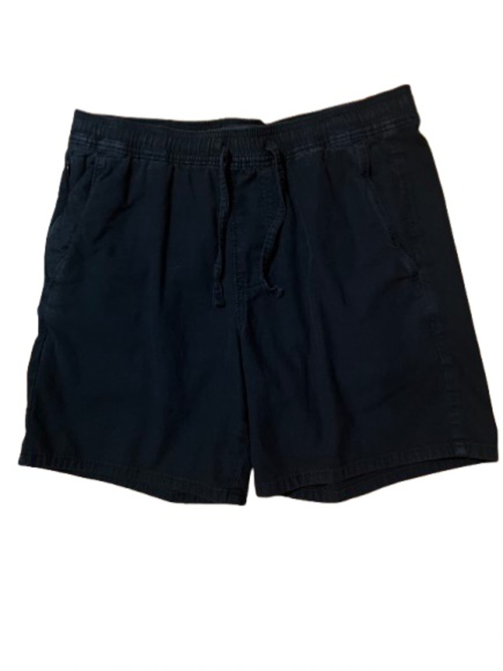 Hollister Jogger Epic Flex Black Drawstring Casual Shorts Size Large